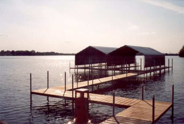 MN Boardwalks manufactures Floating Fishing Pier Docks and